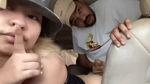 Pinaulanan ng kiyod sa sasakyan